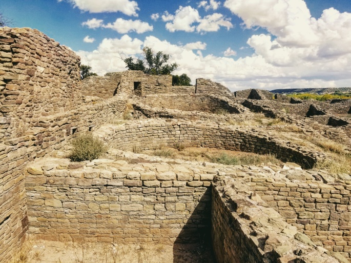 The Great House at Aztec Ruins National Monument, NM